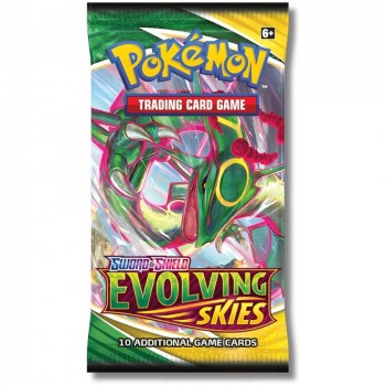 Pokémon Sword & Shield: Evolving Skies Booster kortų papildymas (anglų k.)